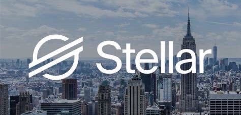 A cityscape backdrop featuring the Stellar logo and name, paired with a post highlighting $XLM's institutional adoption, $4B in real-world assets, and potential AI-driven payment growth. The skyline imagery reinforces the post's focus on real-world utility and large-scale tokenization.
