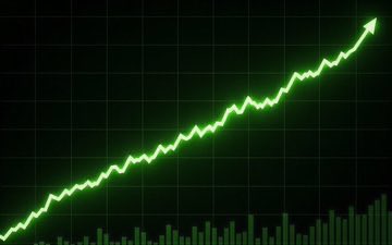 The image depicts a chart with a green line going up from left to right, which seems to have a sudden dip at the bottom of the chart. The caption "WAL looks like it's sitting at a decision point. Price is holding steady after consolidation. Do you think momentum could flip bullish soon or still early for that call?" suggests that there might be an uncertainty regarding the market direction in this particular situation, with investors potentially reacting to the sudden drop in price.