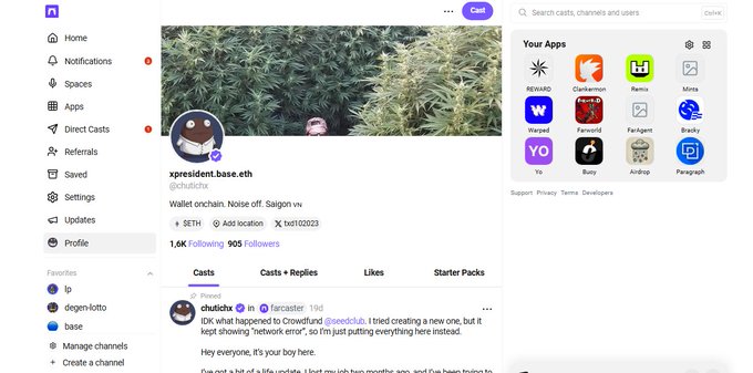The image shows a computer screen displaying a social media app called "Your App" with various icons representing different apps such as "Instagram", "Youtube", and "WhatsApp". The main focus of the image is a profile picture featuring a person wearing a hat, which is located in the upper left corner. The background of the image features a green plant, adding a touch of nature to the scene.