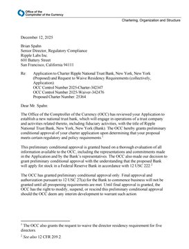 The image displays a letter written by an officer of the Treasury, addressed to Mr. Spain. The envelope appears to be sealed, indicating it is official correspondence. The letter contains instructions for the recipient, instructing him to apply immediately before sending his reply.
