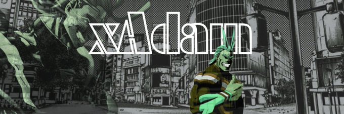 An anime-style banner features the word 'Midann' in stylized text, with a green-skinned character in the foreground against a black-and-white city street background.