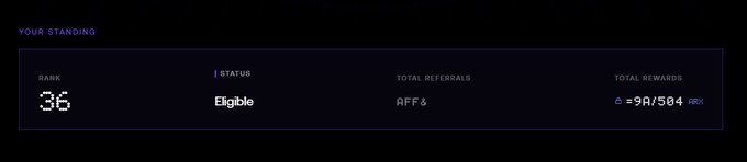 The image features a screenshot of a website called @Ar calcium, which seems to be an online platform where people can discuss and learn about financial matters. In particular, there's a section on ArX allocation that offers insights into the topic. The main focus of this post is about allocations for ARX, and it includes various statistics such as the total number of ARX allocations, the total amount of money allocated to the ARX allocation, and how much was allocated. The image also displays the name "Arx allocation" alongside these numbers in a horizontal line on the website's screen.
