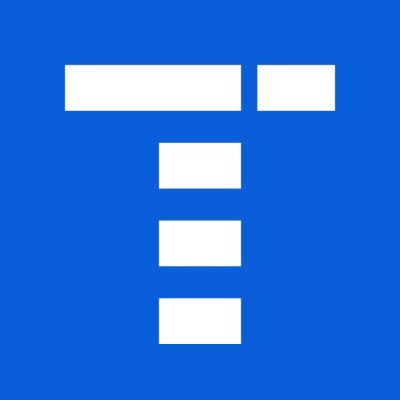 A blue logo featuring a white stylized "T" composed of rectangular blocks, representing Term Labs, the platform that suffered an $8.5 million loss due to a governance attack according to CertiK.