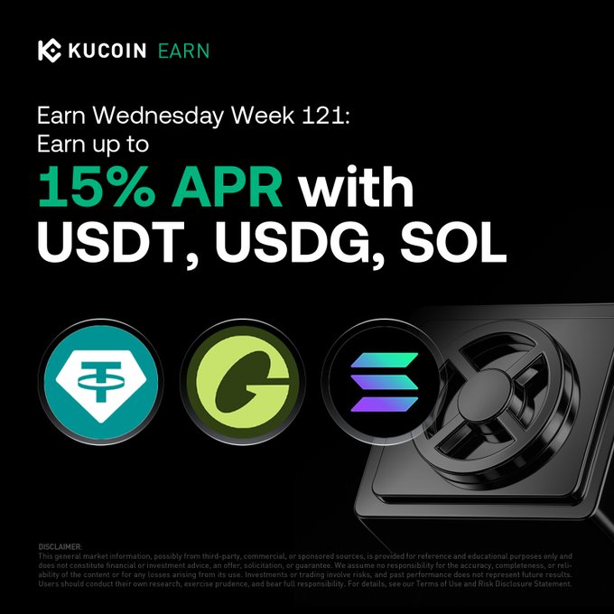 The image features a black background with white text that reads "Earn Wednesday Week 1st of next week!". The text also includes three different logos, each representing a cryptocurrency - Bitcoin, Ethereum, and Ripple. These logos are displayed against a dark blue backdrop, making them stand out prominently.