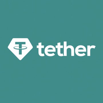 The image displays the Tether logo—featuring a white shield with a stylized "T" alongside the word "tether" in lowercase—set against a teal background, directly illustrating the post's headline about Tether (USDT) surpassing other non-bank, non-government entities to become the largest known gold holder with 146 tons valued at $18.8 billion.