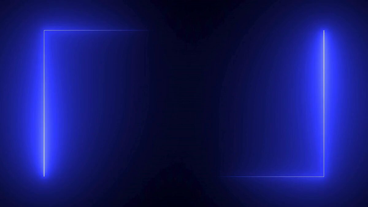 The image features a square frame with two blue neon lights positioned at opposite corners of the frame. The background is black, which contrasts with the vibrant blue neon lights. The text "Pharos is partnering with @TermMaxFi to bring institutional-grade RWA yield to every USDC holder onchain This collaboration delivers the simplest gateway to real-world yield for USDC holders backed by US Treasuries and diversified private credit", along with a hashtag (#TermMaxFi) in the bottom right corner.