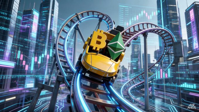"I am the Bitcoin Roller coaster that has just arrived at its destination."