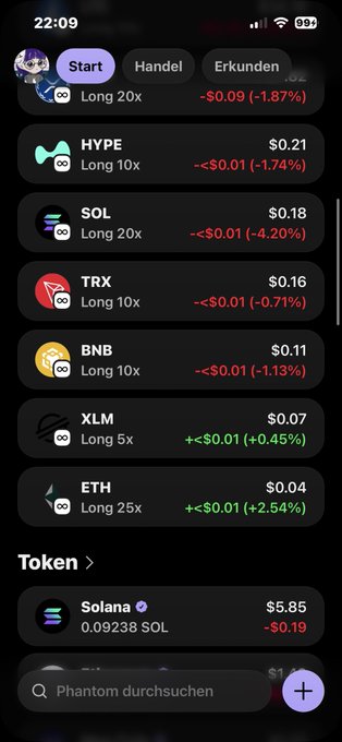 The image shows an iPhone screen displaying information about several cryptocurrency exchanges, including bitcoin and eth. The user has purchased a stock on these exchanges, which has decreased in value since they last checked. They are now holding this stock and aim to liquidate or cash out their assets soon as possible, anticipating the price of the stock will rise again.