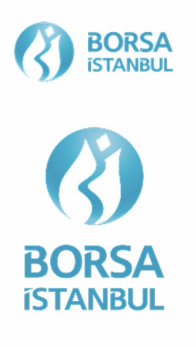 The Borsa İstanbul logo featuring a blue stylized figure design with the text 'BORSA İSTANBUL' displayed twice.