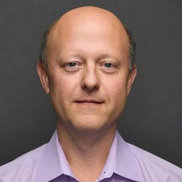 A headshot of a bald man with a light purple shirt, presumably Circle co-founder Jeremy Allaire, accompanies his personal thesis on the agentic economy and onchain finance.