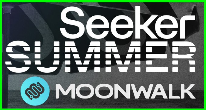 The image announces "Seeker SUMMER" with the Moonwalk Fitness logo, highlighting the start of Round