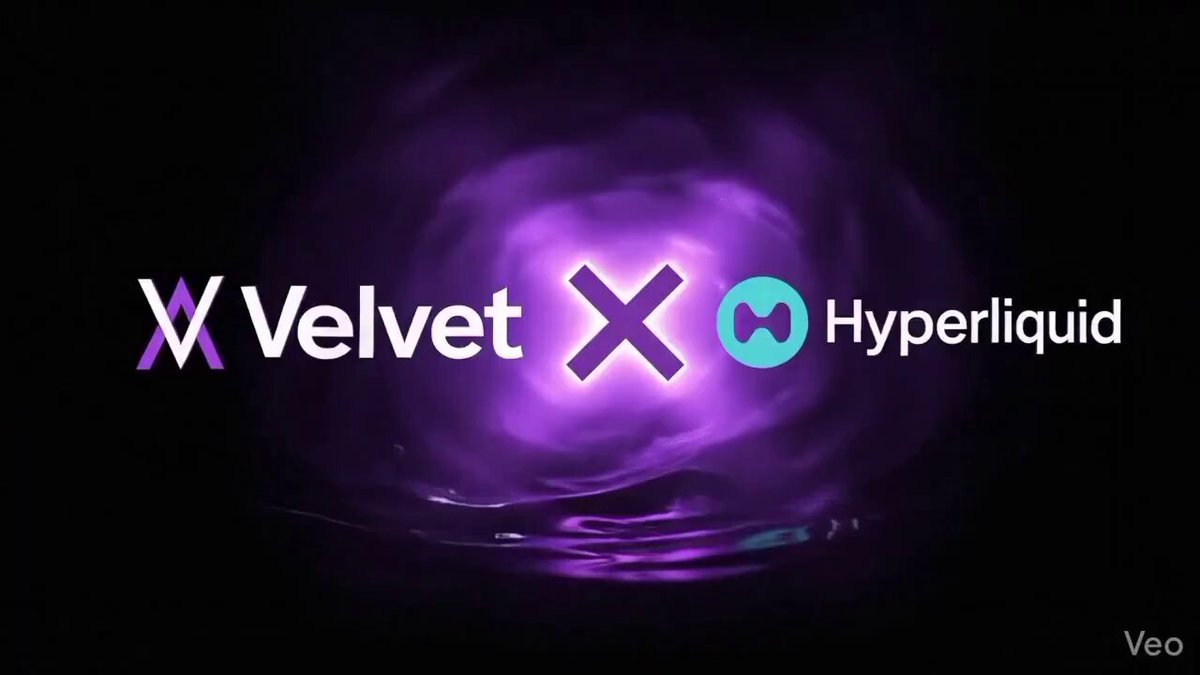 "X velvet X x liquid yml. The post says that virtual trading has become more difficult than ever before because of platforms like Hyper Liquid, which are integrated directly into Velvet's trading platform. They have streamlined the process by placing all trade functionality in one place."