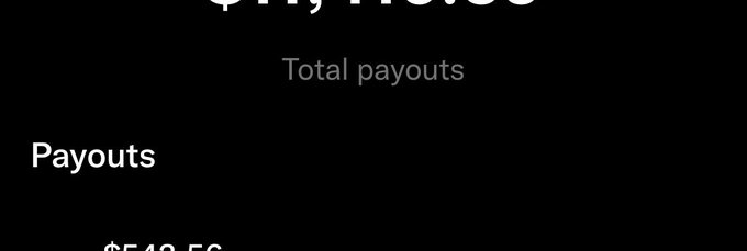𝕏 payments have been prepared for a new payment to go out. The payment date has been removed from the image, and the new payment date will be added. This information is relevant to the post because it provides context about the current status of the payments being made by the company.
