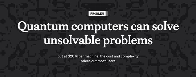 The image shows a computer screen displaying the text "Quantum computers can solve unsolvable problems" with an illustration of a black computer screen below. The main idea behind the image, along with its relevance to the post, seems to be promoting the concept of decentralization and efficiency through computing power. This could potentially include the idea that Quantum computers may be able to solve unsolvable problems in comparison to traditional computers or machines, which might be an example of how these new technologies can help change our world positively.