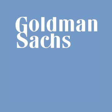 The image features a blue background with white text, which reads "Goldman Sachs" at the top of the frame. Below this title, there are two lines of text written in a smaller font size that read "Slowly, then all at once The next wave of tokenization won't just be onchain. It will be on institutional-grade privacy infrastructure that settles on Ethereum". This suggests that the image is related to the concept of tokenization and its potential impact on the financial industry.