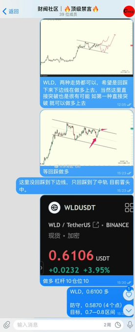 中國人錯測主销研商大概假论在提出し日有检测結果抗案". The image seems to be related to a discussion on cryptocurrency and stock trading. It features various messages, including a message with Chinese writing that discusses Bitcoin's market price trends in China over the past few days.