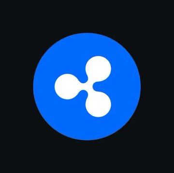 The image shows the Ripple (XRP) logo—a white three-pronged symbol on a blue circular background—prominently displayed, symbolizing the company mentioned in the post about banks adopting the XRP Ledger with new safety measures now in place.