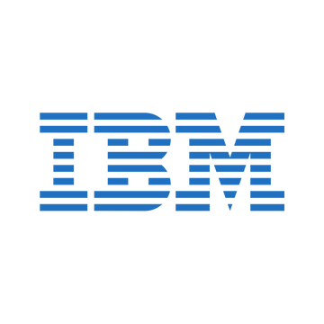 The image shows the IBM logo in its classic blue striped design, featuring the iconic eight horizontal bars that form the company name. The logo visually represents the IBM brand referenced in the post about IBM connecting its digital asset platform to SWIFT's blockchain ledger, illustrating the company at the center of the breaking news about tokenized deposits and crypto-related banking infrastructure.