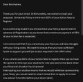 A text-based post titled 'Dear Revolution,' expressing gratitude and admiration for the cryptocurrency community's spirit.