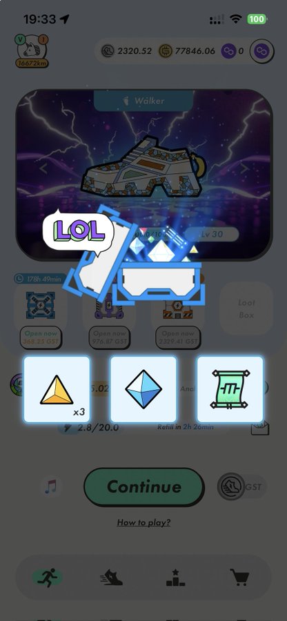 iphone screen displays a game interface with four game options, including "LOL", "WASER", and "DRAGON".