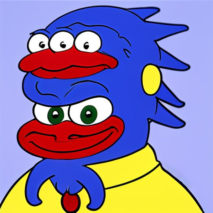 A vibrant cartoon gremlin illustration features a blue, furry creature with large red lips, multiple eyes, and spiky hair, depicted in a stylized digital art format typical of NFT collections. This image represents Sproto Gremlin #3309, which was recently adopted on the blockchain for 0.700 ETH ($1,699.43), trading 161% above the floor price between wallet addresses.