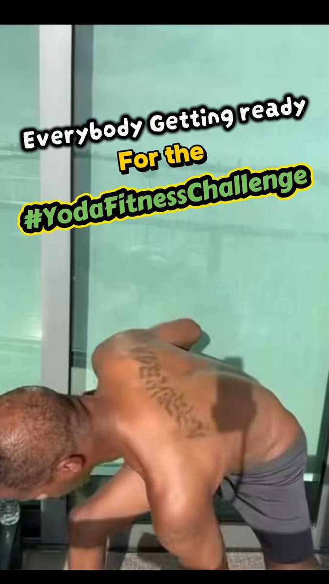 "I work out every day. This should be easy."