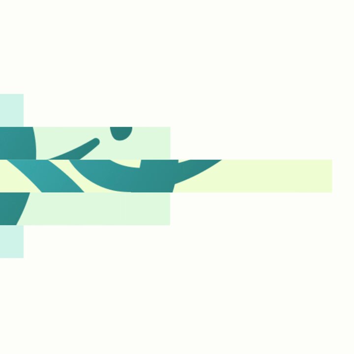 The image features a white background with green squares arranged vertically, creating an interesting visual effect. The squares are not perfectly aligned but rather overlapping each other, giving the impression of a jumbled mess or a chaotic scene. The text "Another solid team building agentic tooling and launching on @virtuals_io Congrats @Litebeam" is present in the image as well. This text seems to be related to the content of the post, possibly discussing the importance of teamwork or acknowledging the successful launch of a new project.