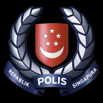 The Singapore Police Force (Polis) emblem, featuring its crescent moon and stars shield flanked by laurel wreaths, underscores the official authority behind the announcement of an $11.8 million crypto scam involving fake job offers and malicious software.