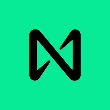 The image features a green background with a black logo that reads "NEAR". The logo consists of two vertical lines intersecting each other at the center, creating an arrow-like shape. The text "BREAKING" is written below the logo in white letters. The image also includes some text that says "NEAR Intents surpassed 550,000 unique users over the past 30 days."