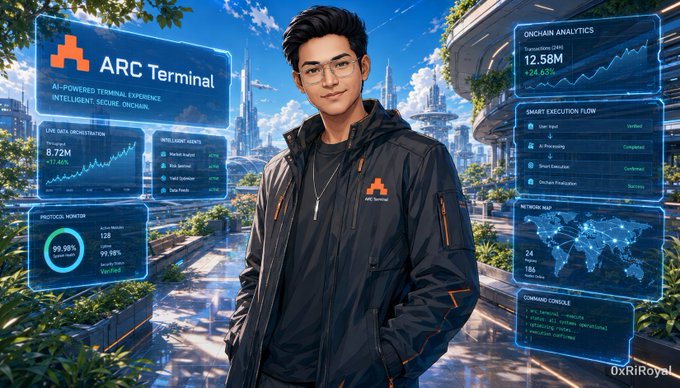 "gm garc fam, some numbers are easy to scroll past. 
30k active users. 80m+ api calls. but with @TheARCTERMINAL, those numbers tell a quieter story. people are not only reading the pitch. they are opening the terminal, asking questions, testing ANIMA, running workflows, and".