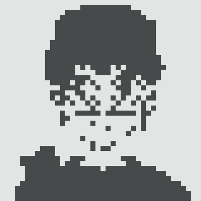 A pixelated, dark silhouette of a figure with a dissolving glitch-like effect on its face against a white background, representing the NFT digital artwork "Normie #9616" as referenced in the accompanying OpenSea listing.