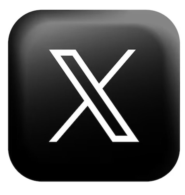 A black rounded square app icon featuring a white stylized 'X' logo.