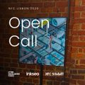 The image features a brick wall with an open call sign displayed on it, which appears to be part of a larger advertisement or promotional material for an event. The text "Open Call" is written above the sign, while the phrase "I think this piece is going to NFC Lisbon!" is below it. This suggests that there might be an upcoming event related to the Open Call concept in Lisbon, Portugal.