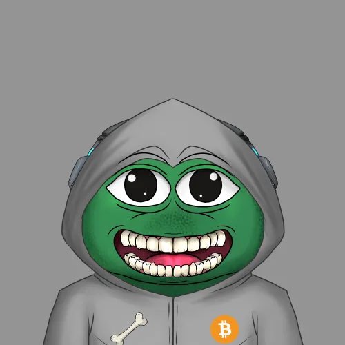 The image features a cartoon frog wearing a hoodie with headphones around its neck. The frog has big eyes and a wide smile, giving off a friendly vibe. The background of the image is gray, which contrasts nicely with the colorful frog's outfit. The caption below the image reads "Gm CT It’s another Friday. Happy Froggies Friday. Another Friday to let you know that as an nft lover, you deserve a @CNPYNetwork". This text connects the image of the cartoon frog and its hoodie to the post about Apechain's community on Friday.