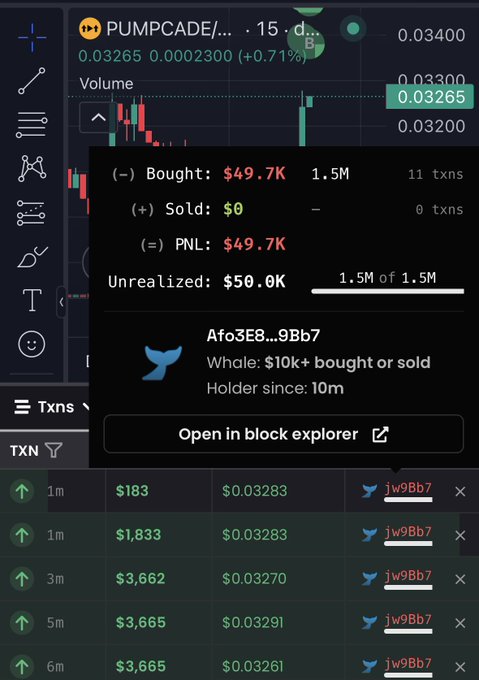 The image features a screenshot of an open trading dashboard on a mobile device, displaying various stock market data including shares, prices, and volumes. A user account is also shown, suggesting that someone has already bought $50k worth of shares using this software. The post in question seems to be making a joke about the users lack of readiness for what they will have to face next when it comes time to sell their shares.