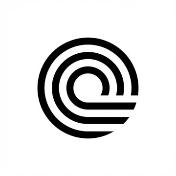 A stylized black-and-white logo featuring concentric curved lines that resemble an abstract letter "e" or a series of expanding arcs.

This image appears to be the branding associated with the post, which is shared via "THE BLOCK." The logo likely represents The Block, a crypto and blockchain news outlet covering Ondo Finance's launch of tokenized notes linked to pre-IPO tech companies.