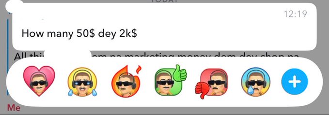 A screenshot of an iMessage conversation shows a message at 12:19 reading "How many 50$ dey 2k$" (likely meaning "from $50 to $2K"), followed by a partially visible reply mentioning "meditating money," with a row of Memoji reaction icons displayed below. The image illustrates the viral "meditating meme guy" template used to question whether web3/crypto jobs can actually make you rich, suggesting the response is that small starting amounts can supposedly multiply into thousands through crypto work.