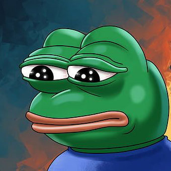 A sad-looking Pepe the Frog character appears against a colorful abstract background, matching the post’s theme of romantic rejection. The caption includes the ticker/contract address “$SADPEPE” and “FT53VUFaXtWkVPVzKcPHL2vE7btRvA178zenPpq3pump.”