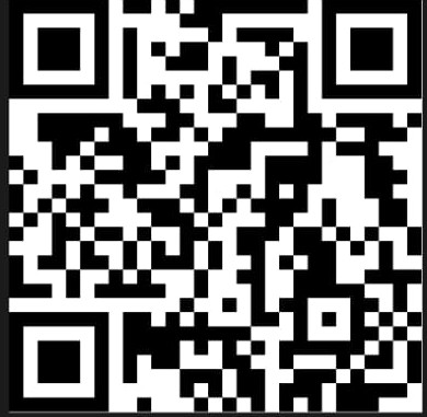 A black-and-white QR code consisting of a complex grid of smaller black squares arranged within a larger square frame.