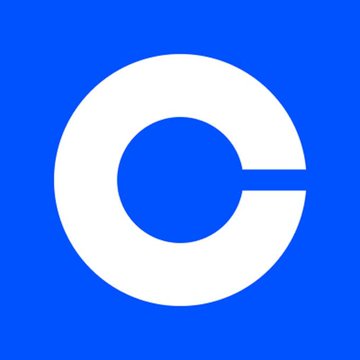 A simple blue square logo featuring a white letter 'C' with a horizontal cut on the right side.