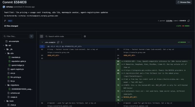 The image shows a computer screen displaying a webpage with text, including a list of 100+ @nvidia models that have been added to an agent payments account. The text also mentions that the agent has been sent to the agent payments account, which means that the agent is now being processed and charged for its services. Additionally, there are two emails visible on the screen, one located in the top left corner and another at the bottom right corner of the image.