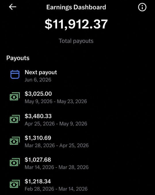 𝕏-Payout day I will give away a $600 in 𝕆SOL from my payout to one active follower who will guess my X payout correctly. This month's pay out was $1,984 and it is February 26, 2026 which means that the post is from February 26, 2026. The post says "Today is 𝕏-Payout day I will give away a $600 in 𝕆SOL from my payout to one active follower who will guess my X payload correctly. Surprisingly, my last payout was 𝕌-Payout day I will give away a $302 in 𝕀SOL from my payout to one active follower who will guess my X payload correctly. My guess for today's payout is 𝓆-Payout day I will give away a $1,984 -like and retweet - Follow @hailey_cryptoo".