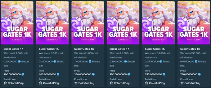 The image features a collection of six different posts, each with a unique title related to sugar gates 1k. The posts are arranged in two rows against a brown background, creating an organized layout for easy navigation. The titles of the posts include "Sugar Gates 1k", "RT + Stake ID Bunch of challenges up for grabs!", and "@Stake @StakeEngineRGS". These titles provide context to each post's content, making it easier for viewers to understand what they are reading about sugar gates 1k.