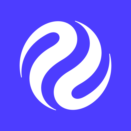 The image shows a stylized white "S"-shaped logo on a purple/blue background, which appears to be the Injective (INJ) protocol logo. This visual accompanies the announcement of INJ's largest-ever token buyback, where $315,000 worth of INJ was purchased and permanently burned.