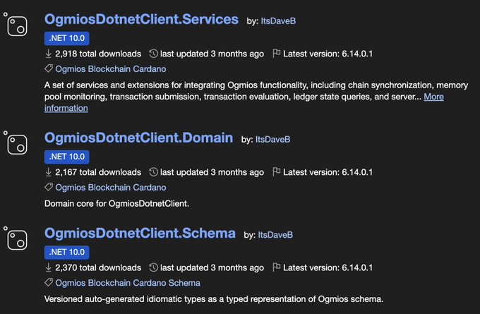 The image shows three different web pages that display information about a specific software package named "Cardano". Each page features the name of the software and details related to its usage or compatibility with other applications. The packages seem to be aimed at developers, as they are described in terms of "network" and "types of programs". This type of image might be helpful for individuals who want to learn more about a particular software package or use it within their projects.