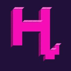 A stylized pink "Hq" logo on a dark purple background, serving as the branding for the $HOOKR token mentioned in the post, which is gaining traction on Robinhood Chain as an emerging crypto project.