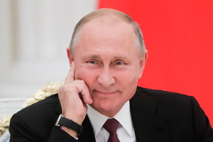 Russian President Vladimir Putin is pictured here, relating to the news that he has signed a law to fully regulate cryptocurrency in Russia.