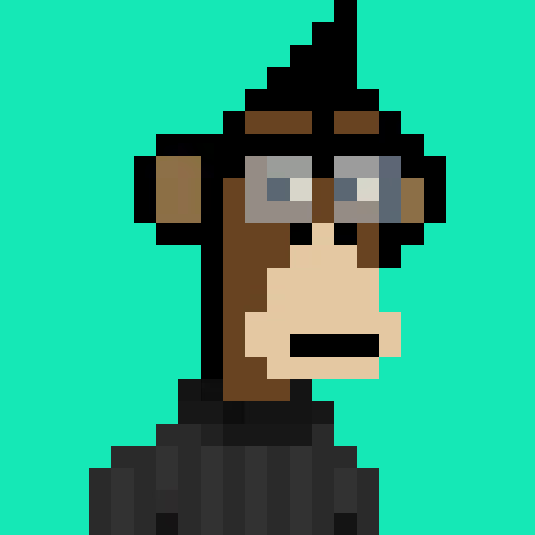 A pixel art style illustration of a person with brown skin, spiky black hair, and a neutral expression against a teal background.