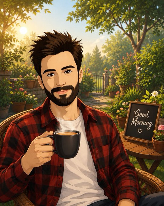 The image features a man sitting outdoors with a cup of coffee in his hand. The background includes trees and potted plants, creating an outdoor setting for him to enjoy his drink. The caption "Good Morning CT" suggests that this scene might be related to a morning routine or a daily event. The post by @quipnetwork is interesting because it focuses on long-term infrastructure rather than just the current crypto cycle. This indicates that Quip network is thinking beyond short-term trends and is building around more sustainable, long-term solutions for users in the crypto space.