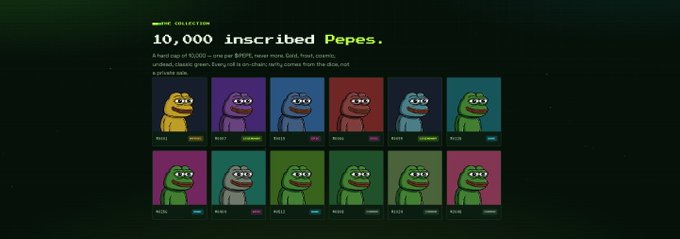 The image features a grid of 12 different images, each depicting a cartoon frog with various colors and sizes. The text at the bottom of the image reads "3GnabVJXoeKotWZU4qto6PmxecXLEcbTZMaTcgSepepe". This suggests that the post is about a collection or series of images featuring cartoon frogs, possibly for sale on a website. The grid arrangement and the variety in colors and sizes of the frog images make it an interesting and visually appealing display.